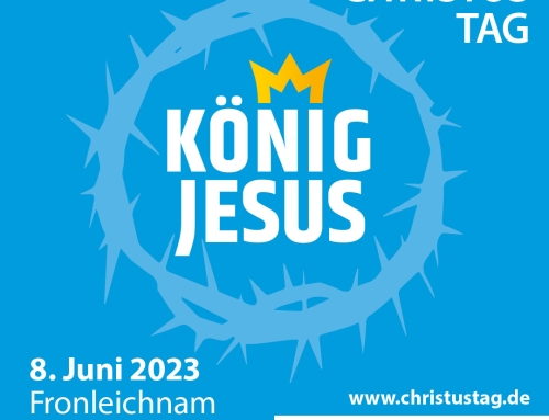 Fest des Glaubens an 18 Orten –  4900 Besucher versammeln sich zum diesjährigen Christustag unter dem Thema König Jesus